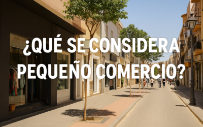¿Qué se considera pequeño comercio?