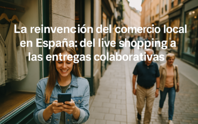 La reinvención del comercio local en España: del live shopping a las entregas colaborativas