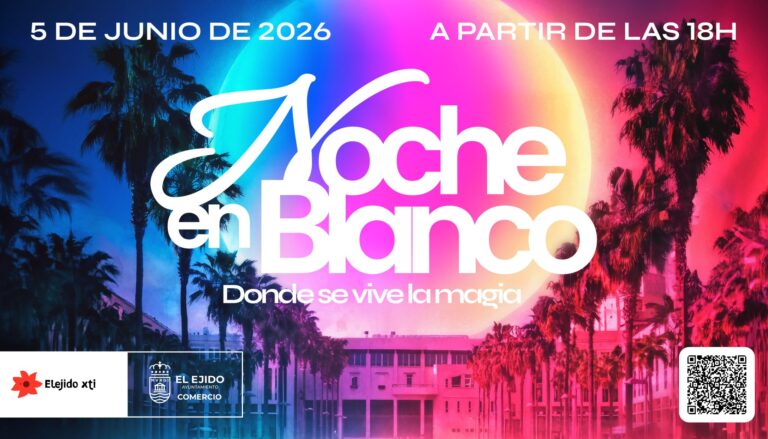 La Noche en Blanco llena El Ejido de magia, comercio y vida en la calle